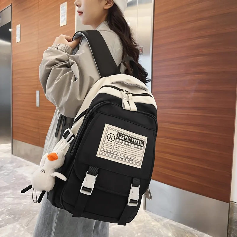 Debecca Nylon Backpack Unisex Multicolor-7