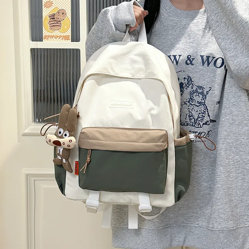 Debecca Nylon Backpack Regular Unisex Multicolor-7