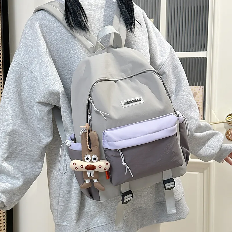 Debecca Nylon Backpack Regular Unisex Multicolor-9