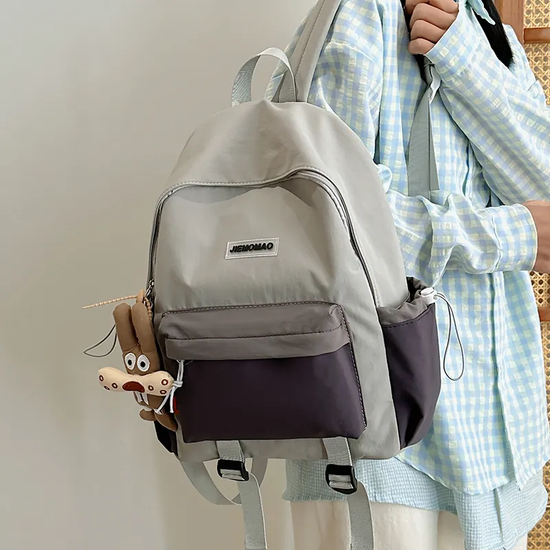 Debecca Nylon Backpack Regular Unisex Multicolor-13
