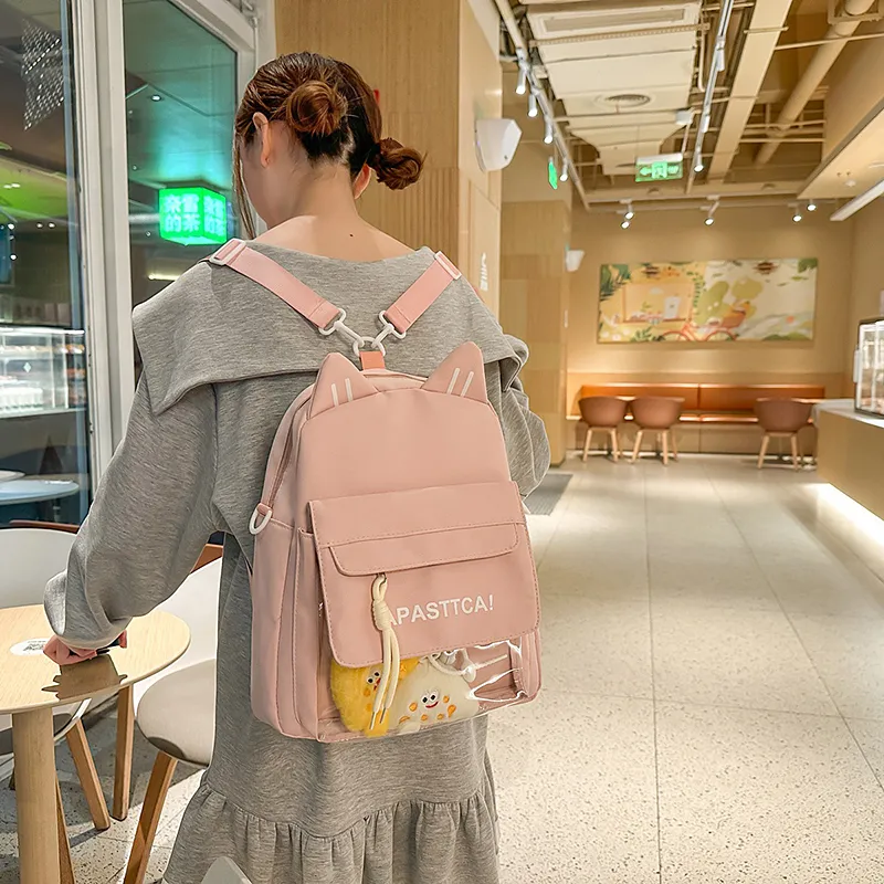 Debecca Nylon Backpack Regular Women's Multicolor-11