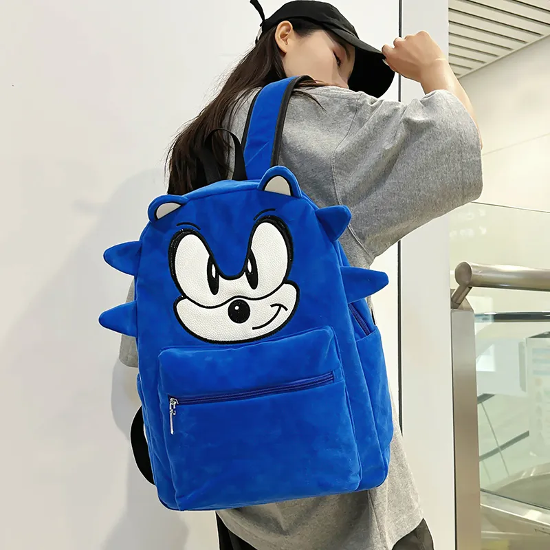 Debecca Plush Backpack Regular Unisex Multicolor-1