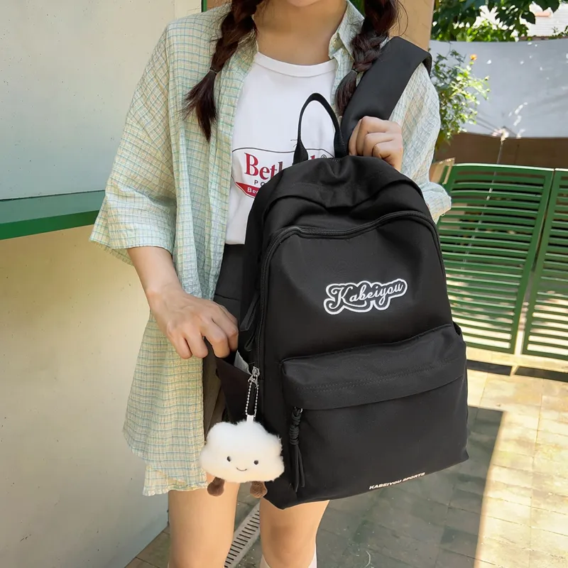 Debecca Nylon And Mesh Backpack Regular Unisex Multicolor-5