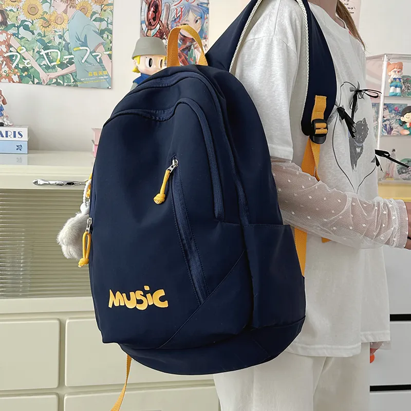 Debecca Nylon Backpack Unisex Multicolor-4