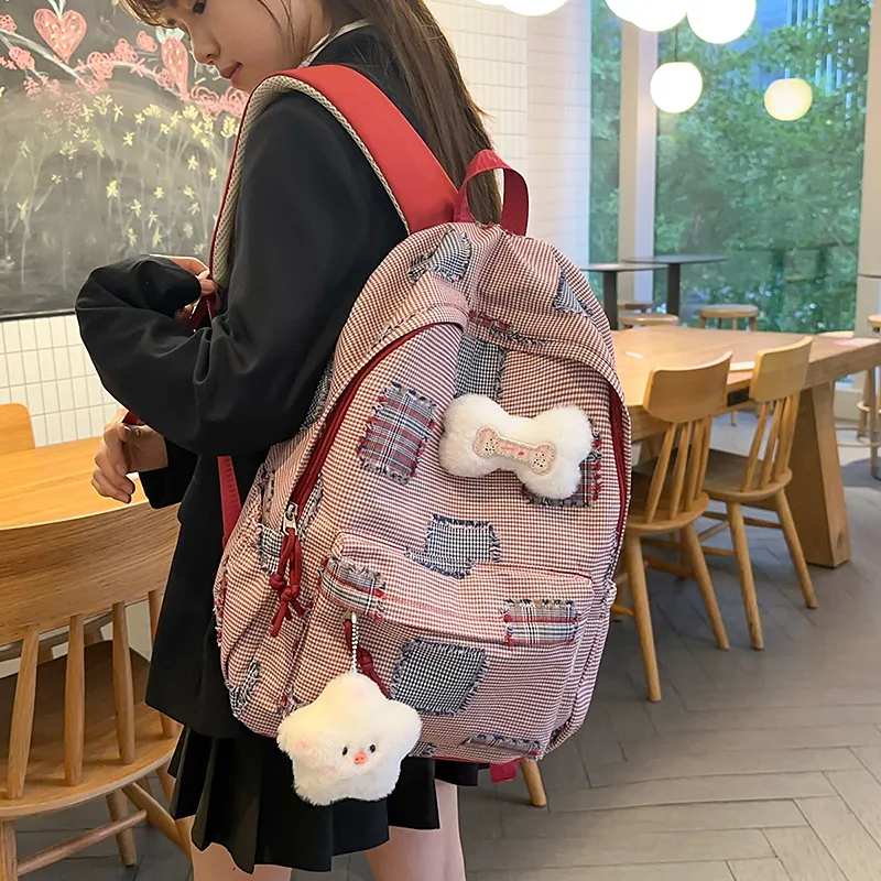 Debecca Composite Cloth Backpack Women's Multicolor-2