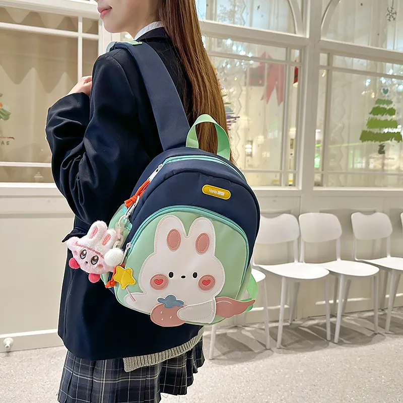 Debecca Nylon Backpack Small Size Kids' Multicolor-10
