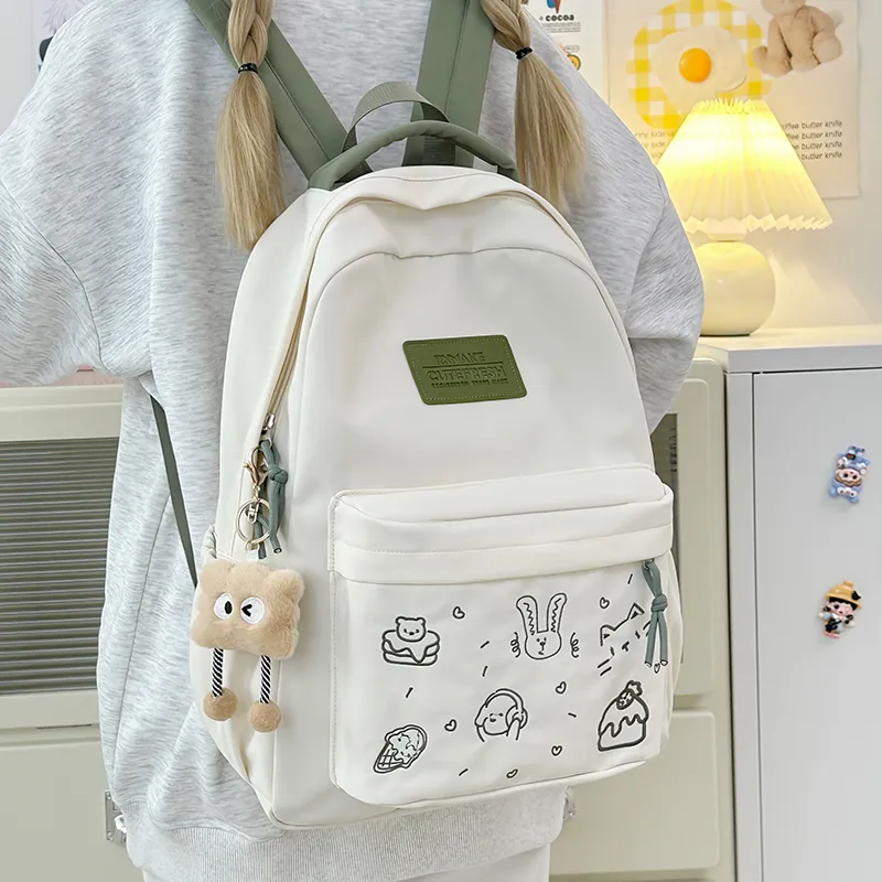 Debecca Nylon Backpack Regular Unisex Multicolor-9