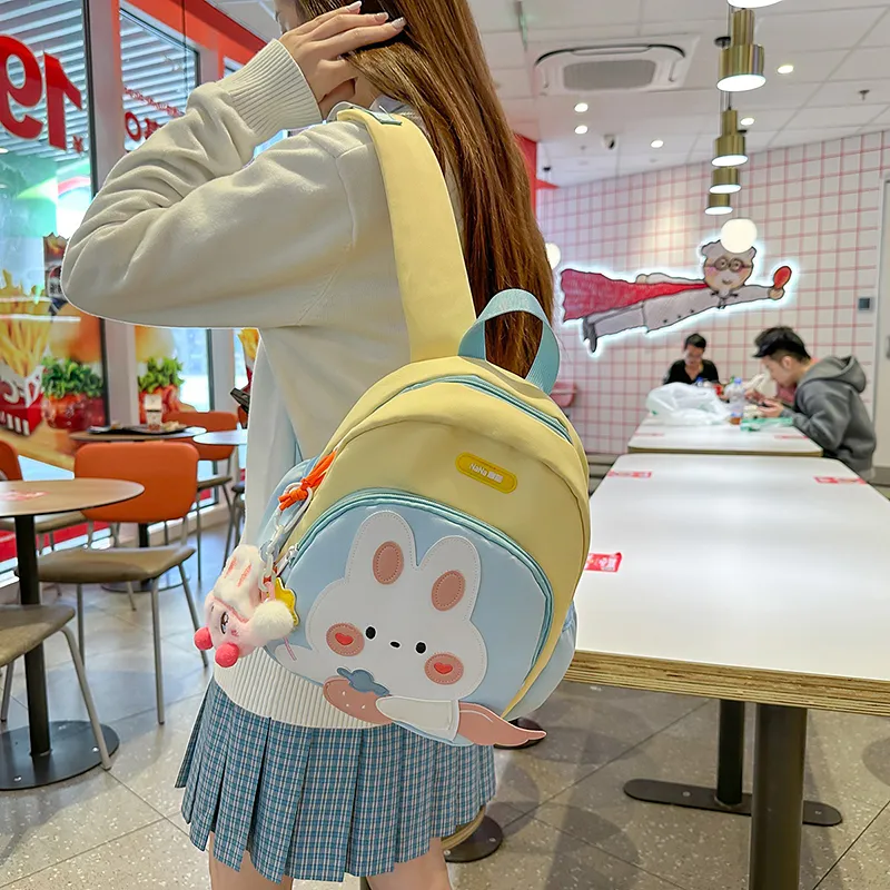 Debecca Nylon Backpack Small Size Kids' Multicolor-6