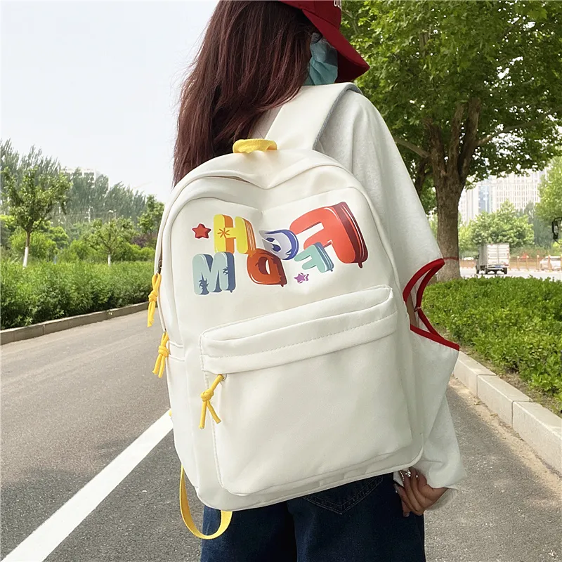 Debecca Nylon Backpack Unisex Multicolor-4