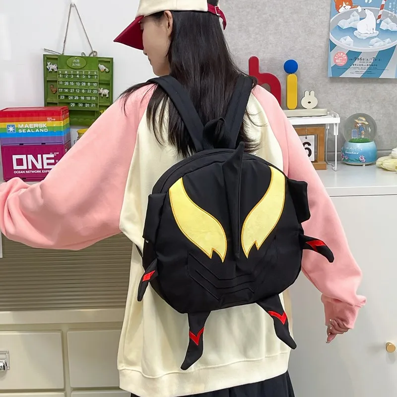 Debecca Nylon Backpack Unisex Black-4