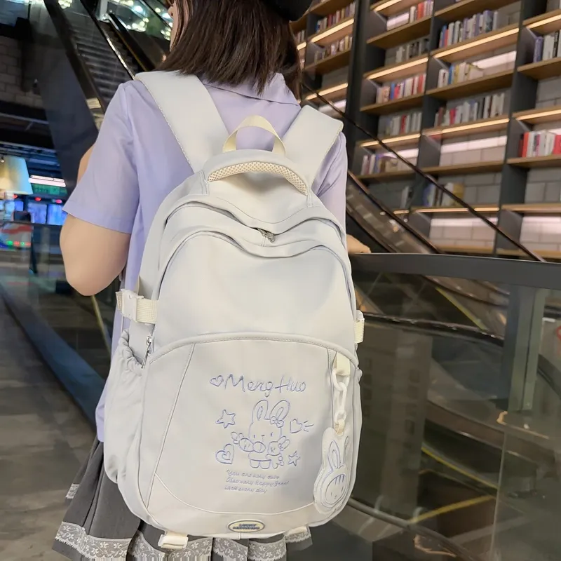 Debecca Cotton Backpack Unisex Multicolor-4