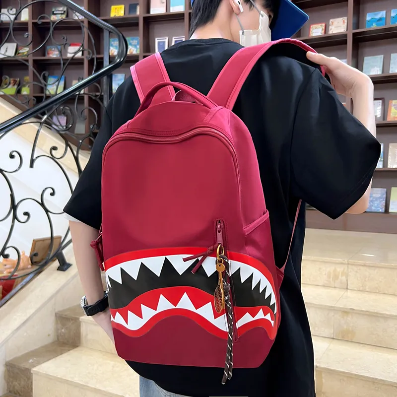 Debecca Nylon Backpack Unisex Multicolor-10