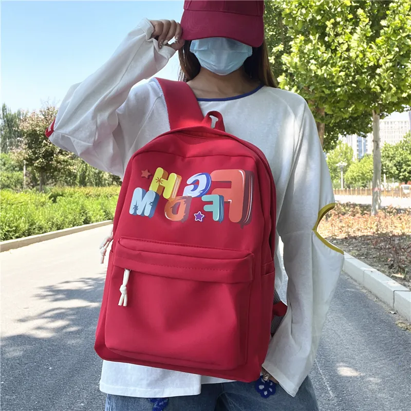 Debecca Nylon Backpack Unisex Multicolor-2