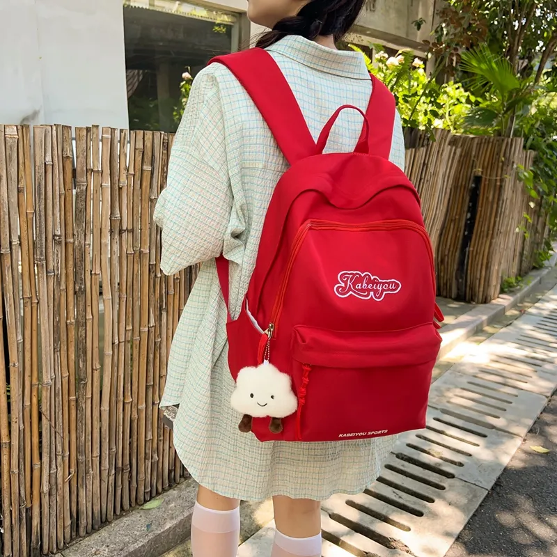 Debecca Nylon And Mesh Backpack Regular Unisex Multicolor-1