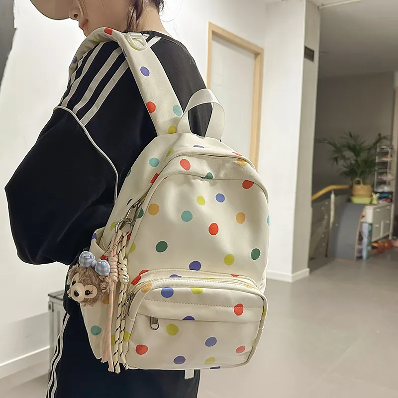 Debecca Cotton Backpack Regular Women's Multicolor-20