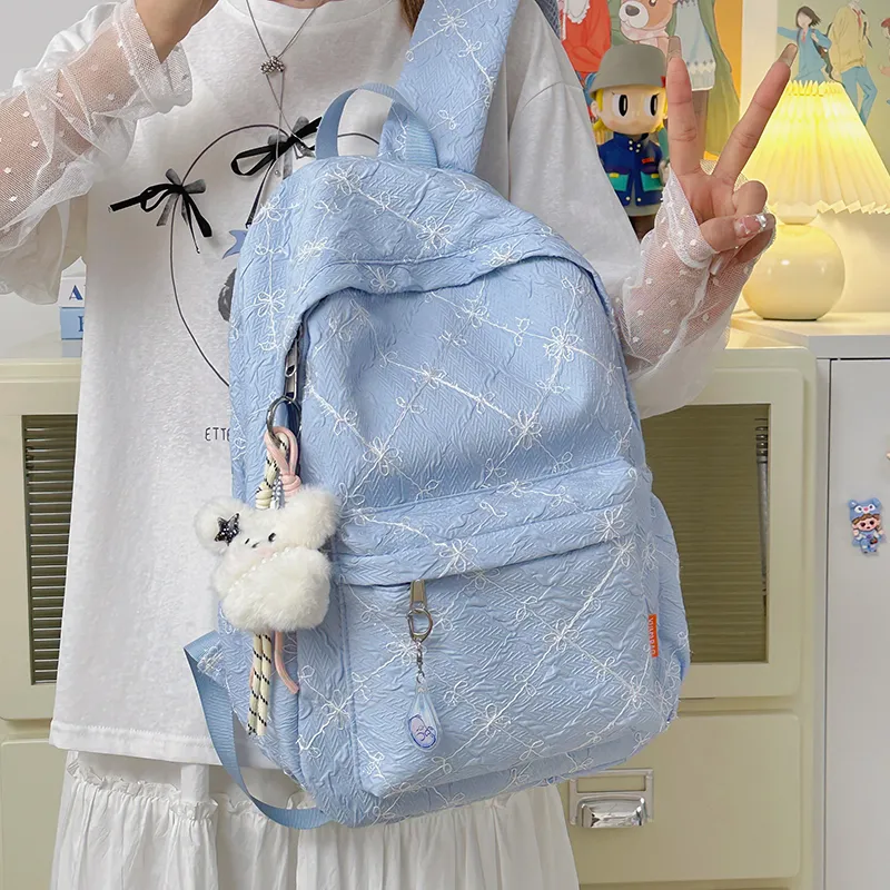 Debecca Polyester Backpack Regular Women's Multicolor-15