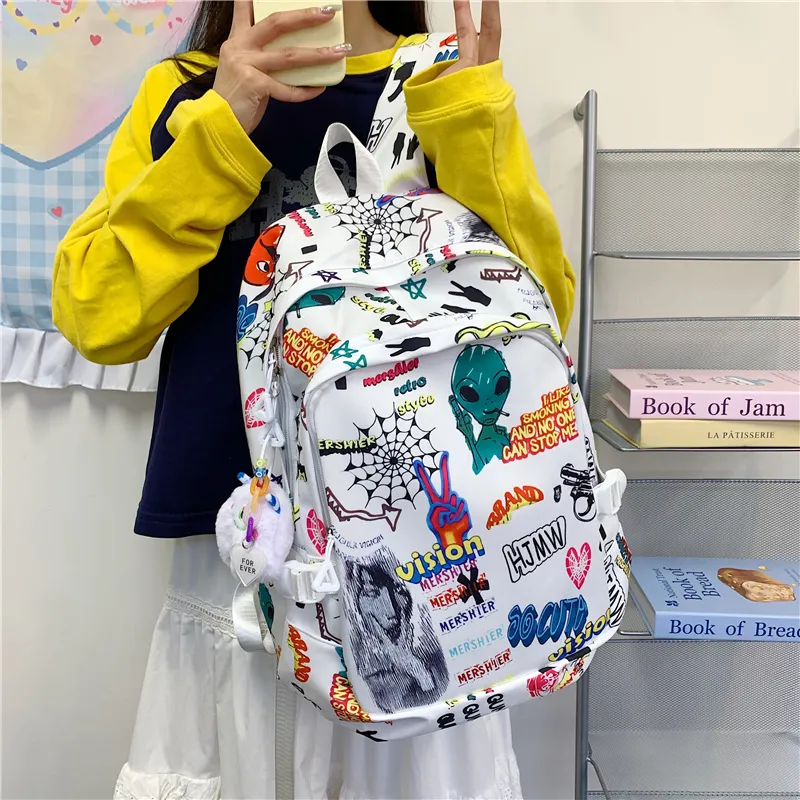 Debecca Oxford Backpack Regular Unisex Multicolor-6