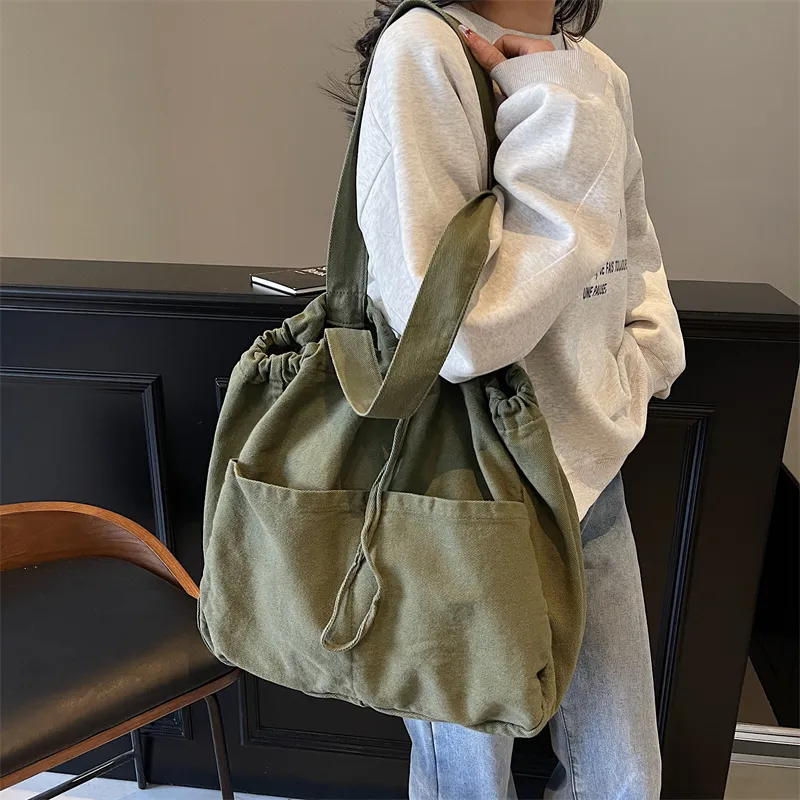 Debecca Canvas Bag Shoulder Bags Women's Multicolor-1