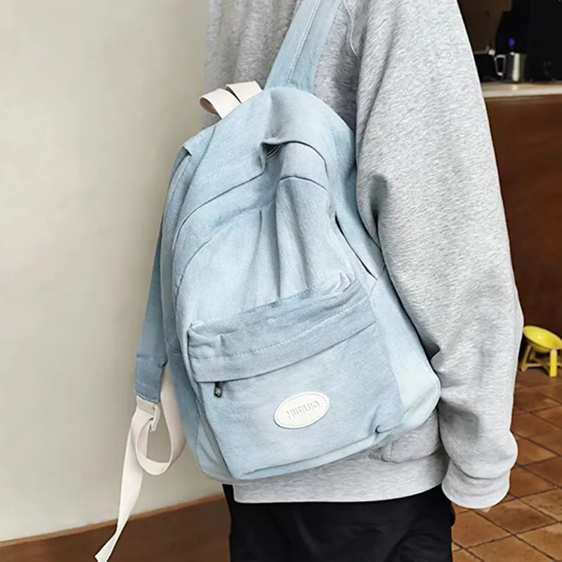 Debecca Denim Backpack Women's Multicolor-2