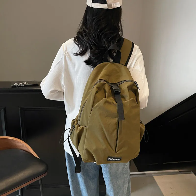 Debecca Canvas Backpack Unisex Multicolor-9