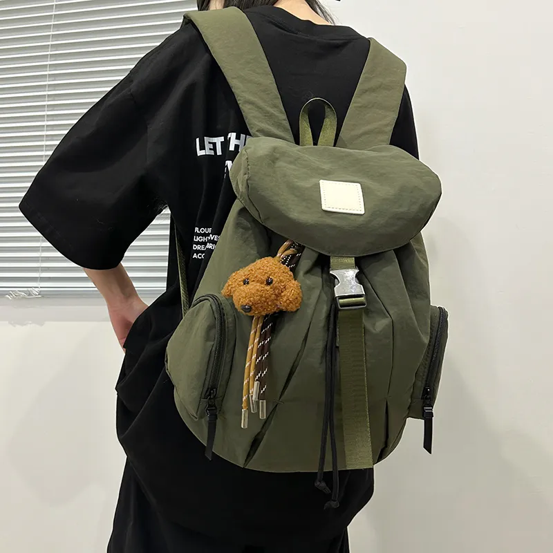 Debecca Nylon Backpack Regular Unisex Multicolor-6
