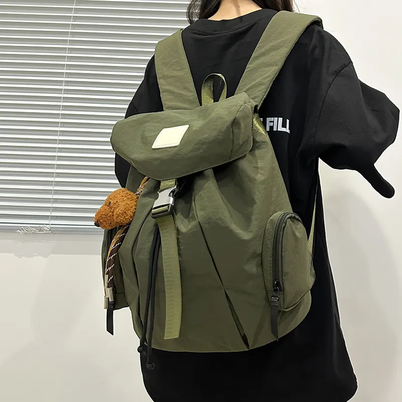 Debecca Nylon Backpack Regular Unisex Multicolor-7