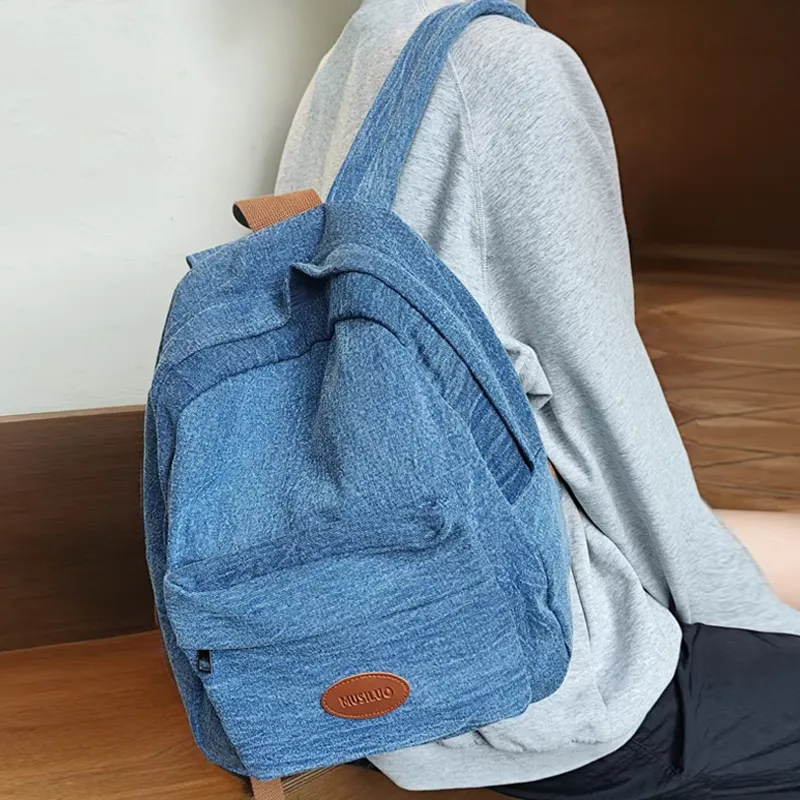 Debecca Denim Backpack Women's Multicolor-10