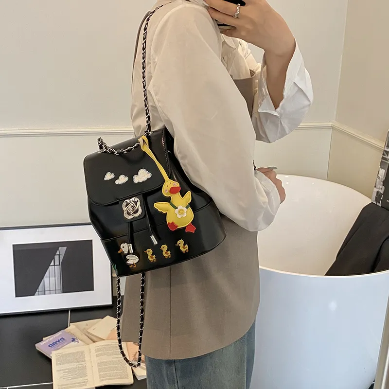 Debecca PU Backpack Regular Women's Multicolor-6