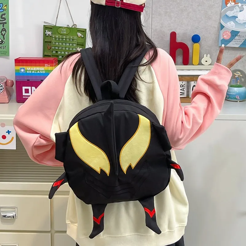 Debecca Nylon Backpack Unisex Black-1