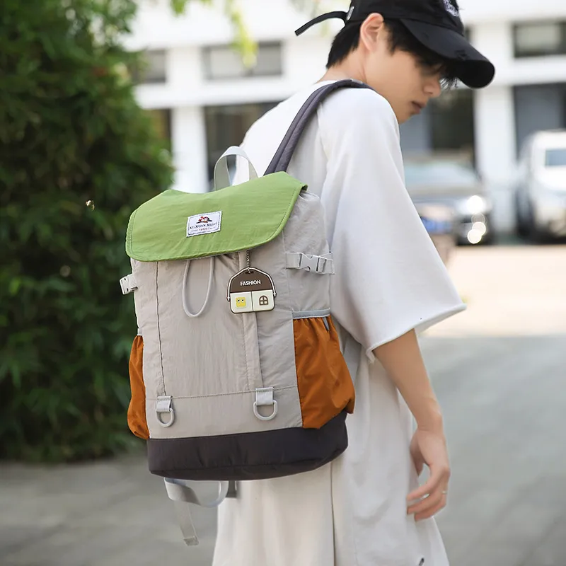 Debecca Nylon Backpack Unisex Multicolor-2