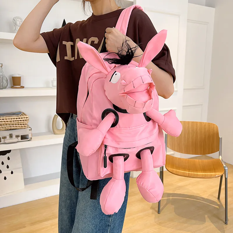 Debecca Nylon Backpack Regular Unisex Multicolor-19