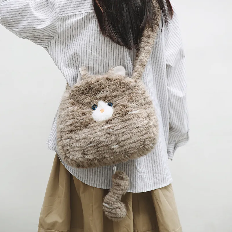 Debecca Plush Crossbody Bag Women's Yellow/Khaki-9
