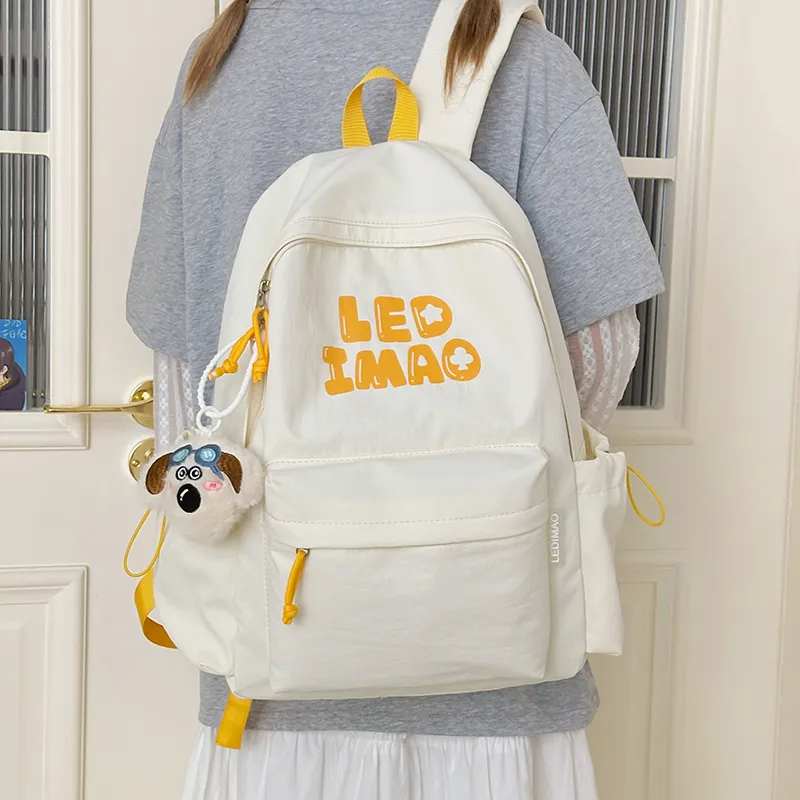 Debecca Polyester Backpack Unisex Multicolor-11