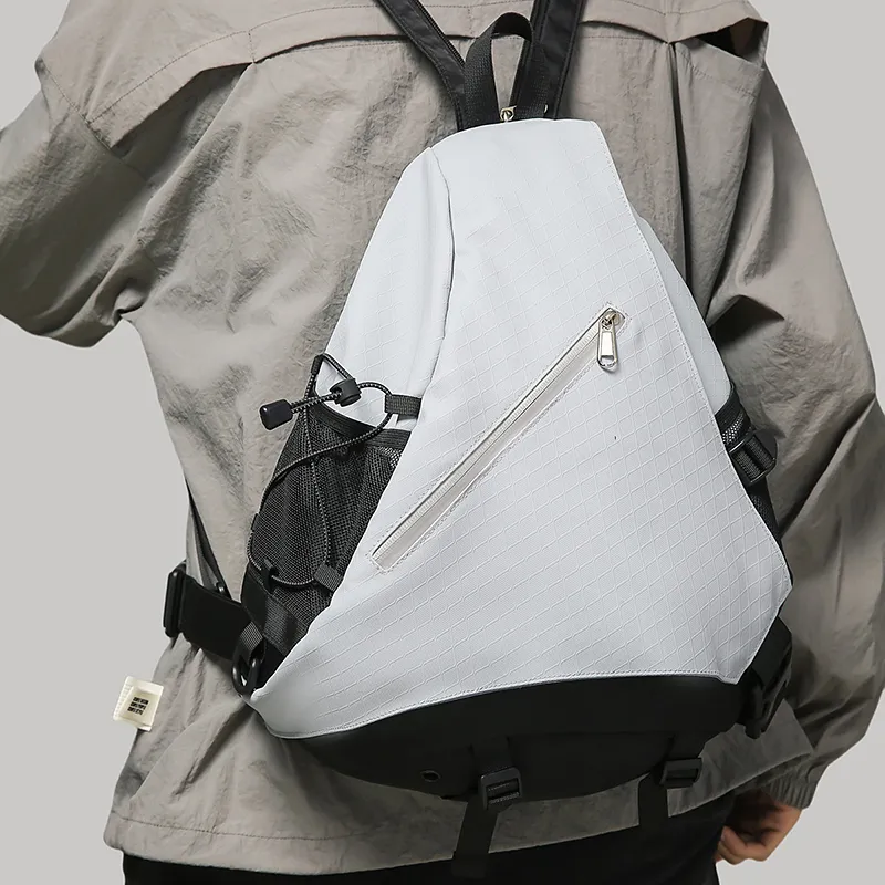 Debecca Nylon Sling Bag Regular Unisex Multicolor-1