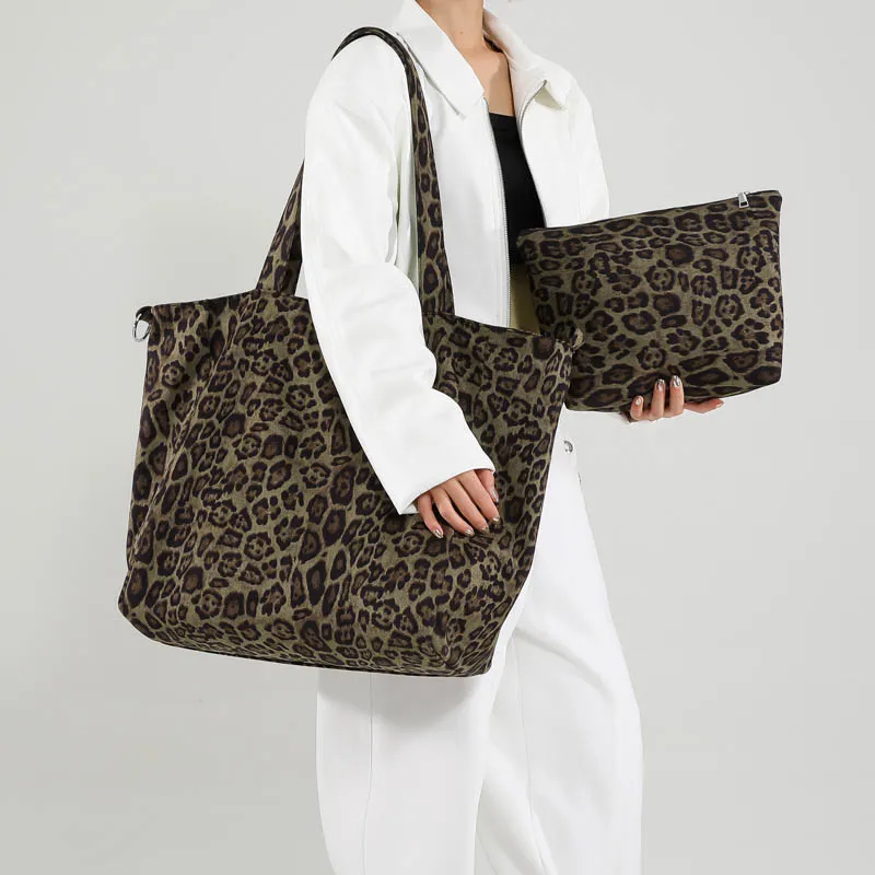 Debecca Canvas Shoulder Bag Regular Women's Multicolor-6