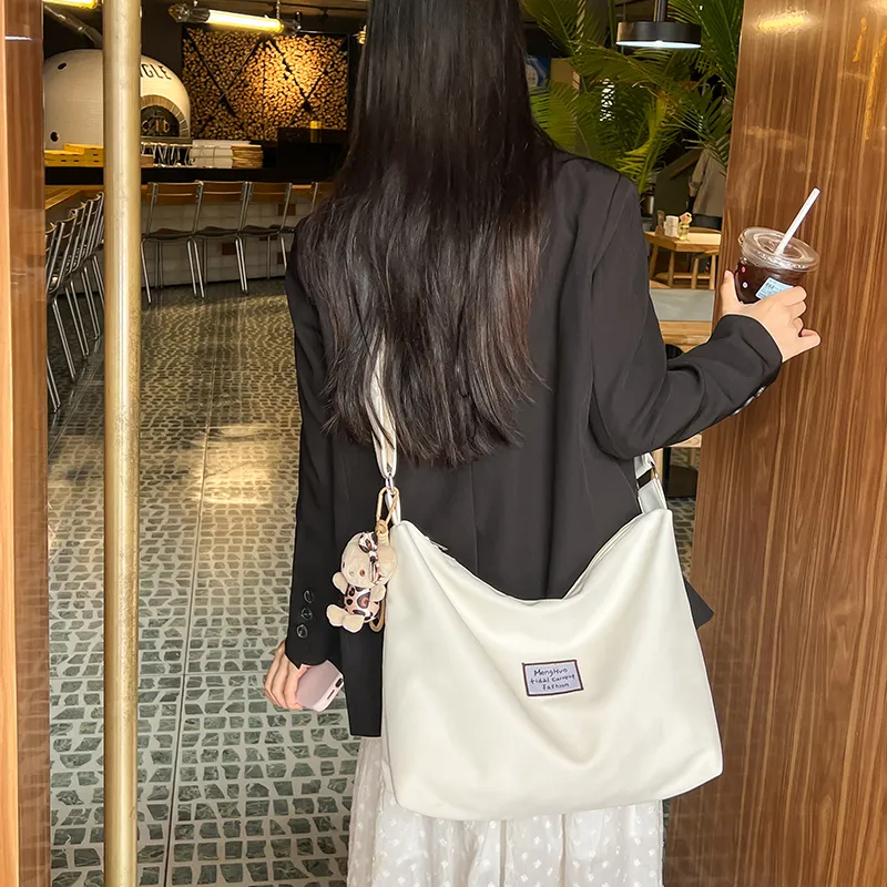 Debecca Canvas Crossbody Bag Canvas Bag Regular Women's Multicolor-11