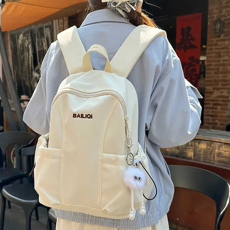 Debecca Nylon Backpack Large Size Unisex Multicolor-9