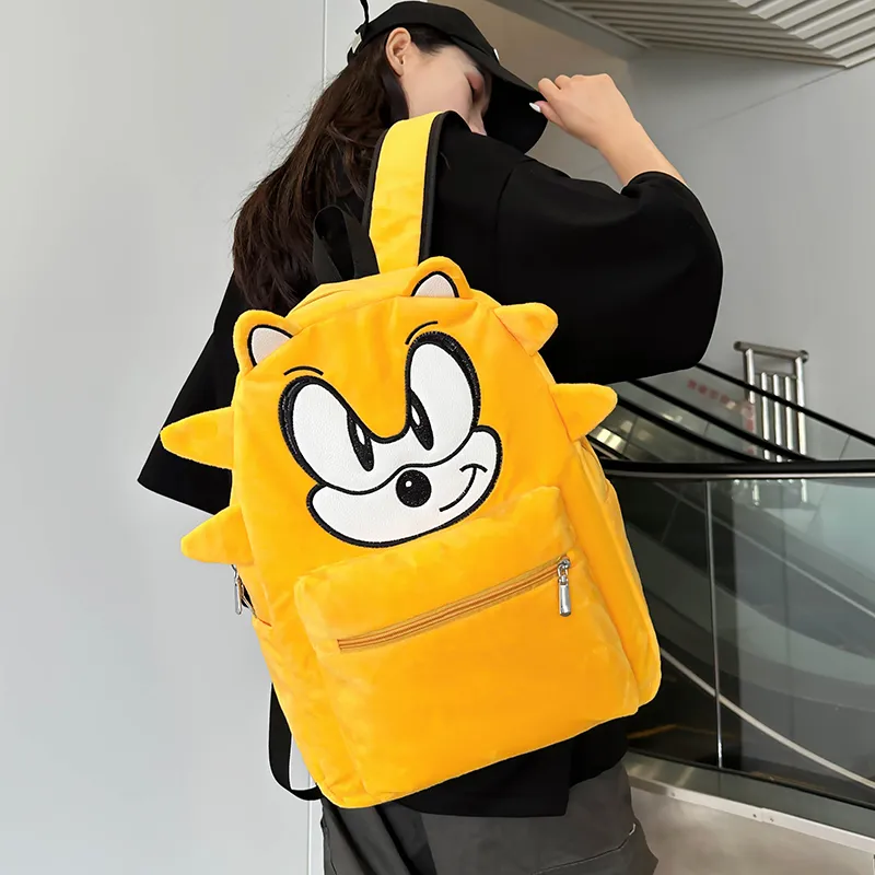 Debecca Plush Backpack Regular Unisex Multicolor-10