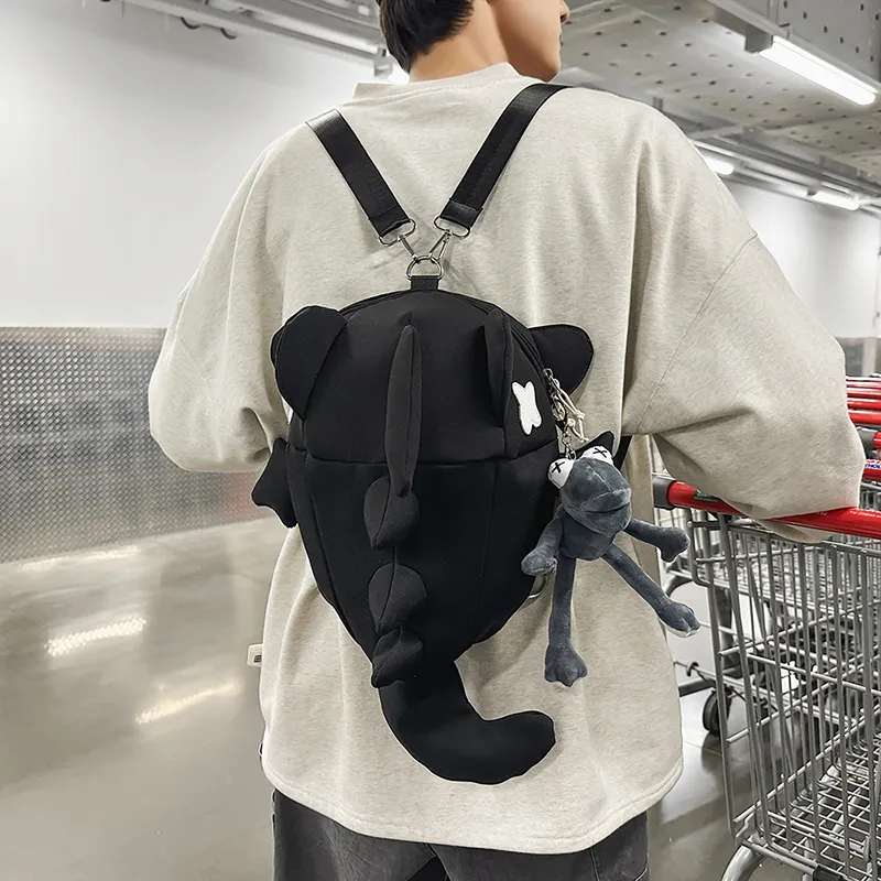Debecca Nylon Backpack Unisex Multicolor-3