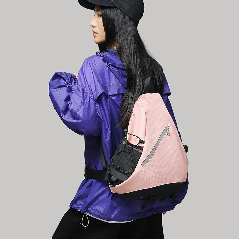 Debecca Nylon Sling Bag Regular Unisex Multicolor-7