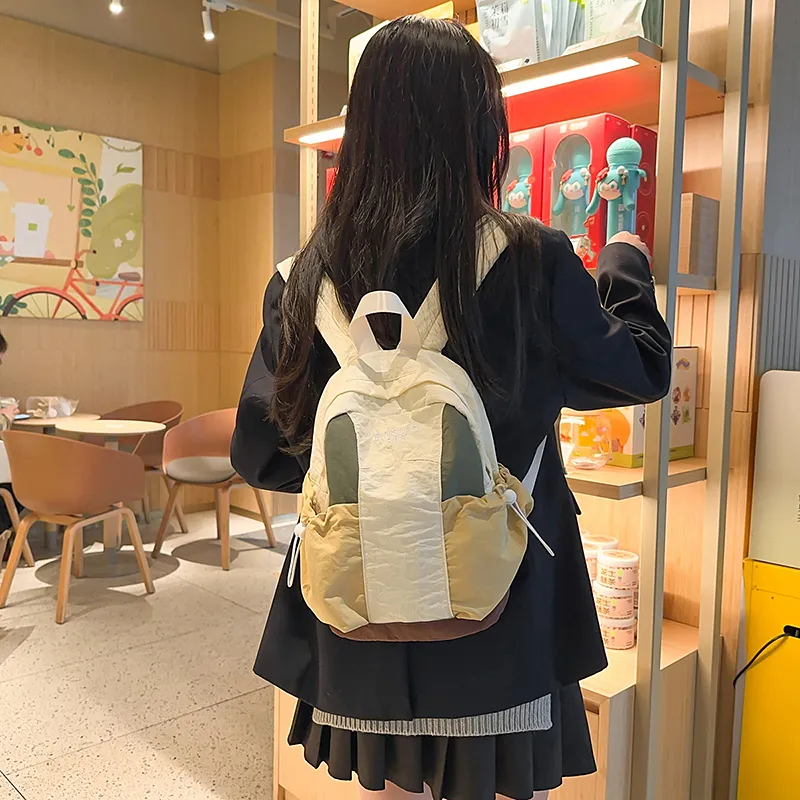 Debecca Nylon Backpack Regular Unisex Multicolor-3