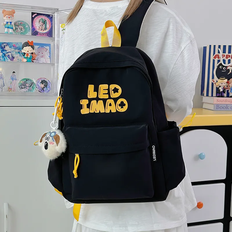 Debecca Polyester Backpack Unisex Multicolor-6