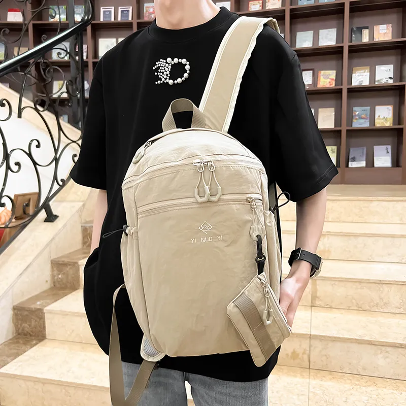 Debecca Nylon Backpack Unisex Multicolor-15