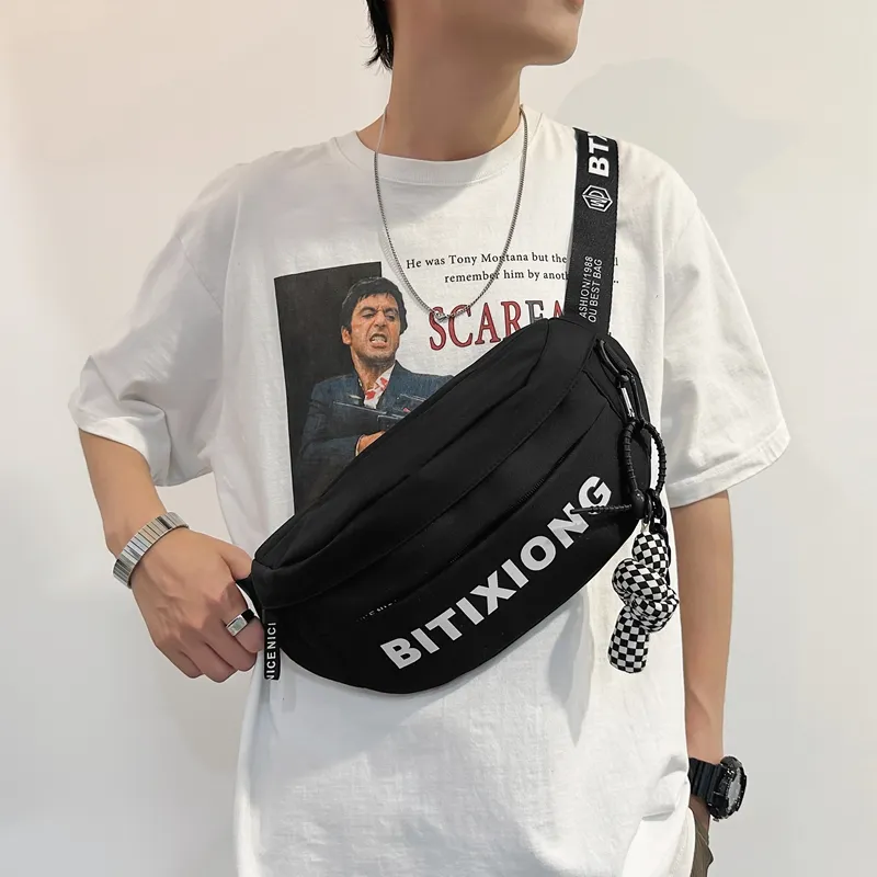 Debecca Nylon Shoulder Bag Unisex Multicolor-2
