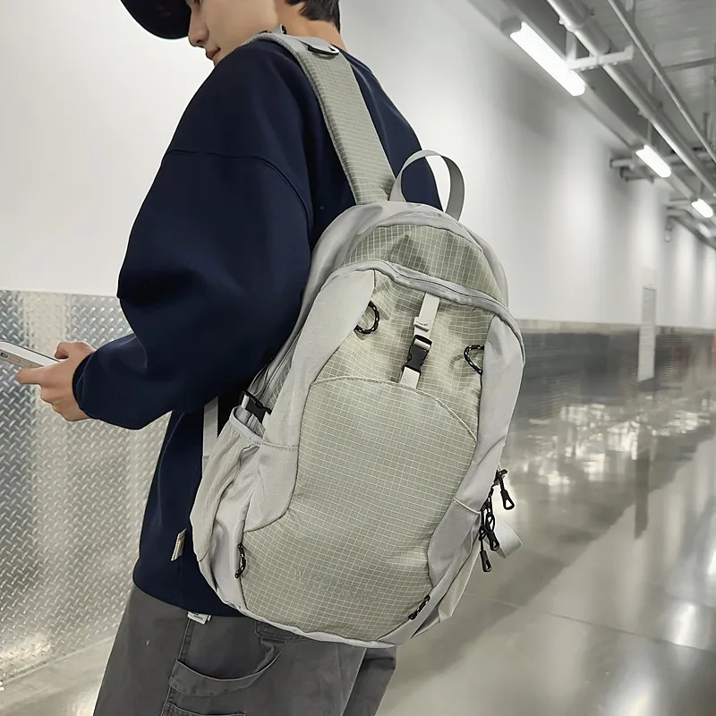 Debecca Nylon Backpack Unisex Multicolor-11