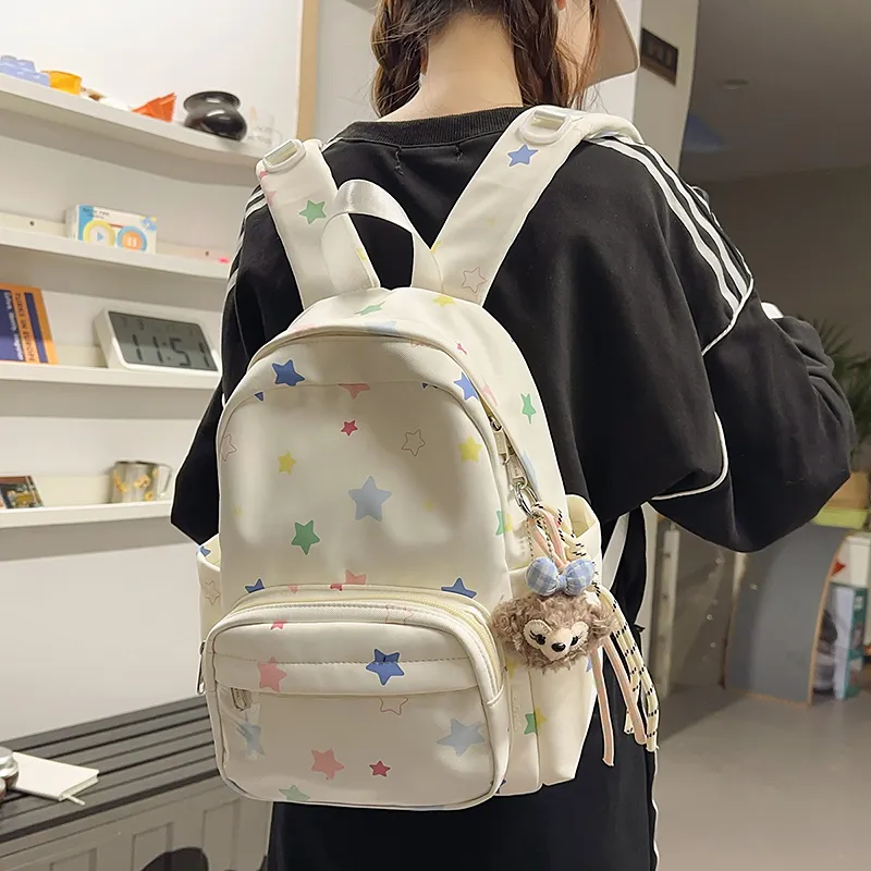 Debecca Cotton Backpack Regular Women's Multicolor-9