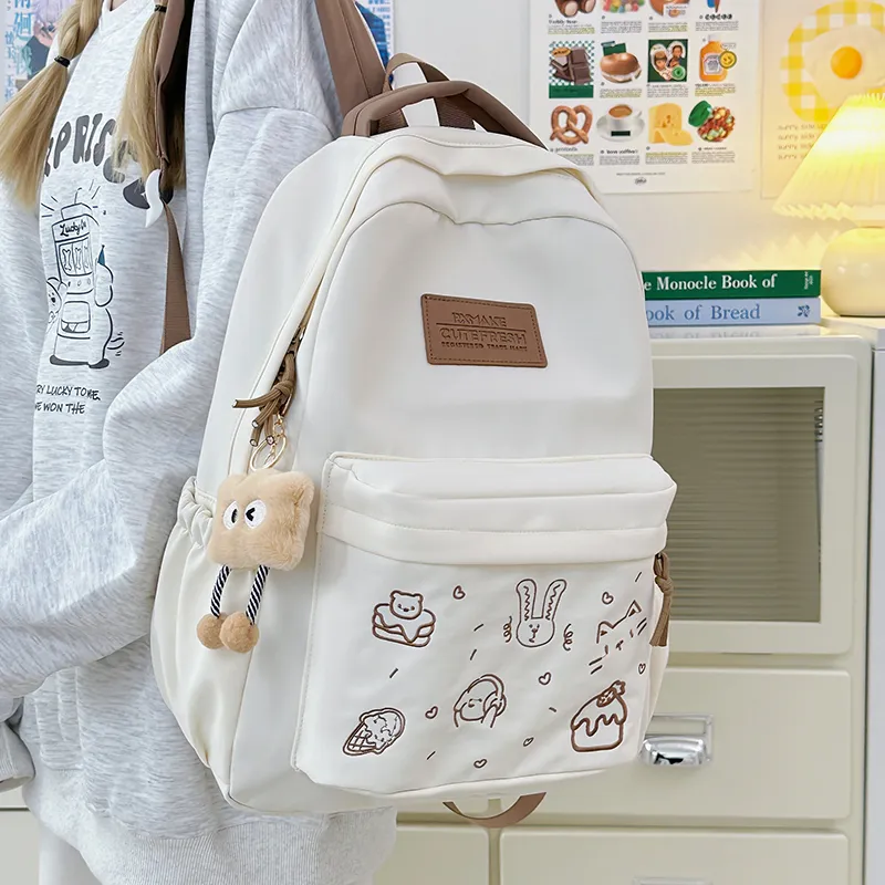Debecca Nylon Backpack Regular Unisex Multicolor-26