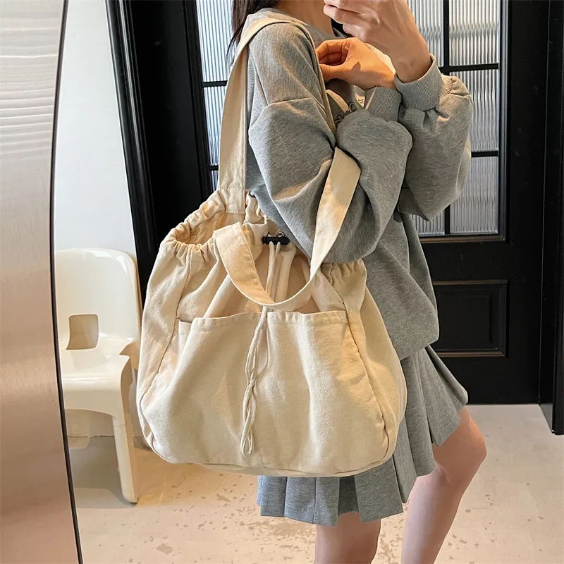 Debecca Canvas Bag Shoulder Bags Women's Multicolor-11