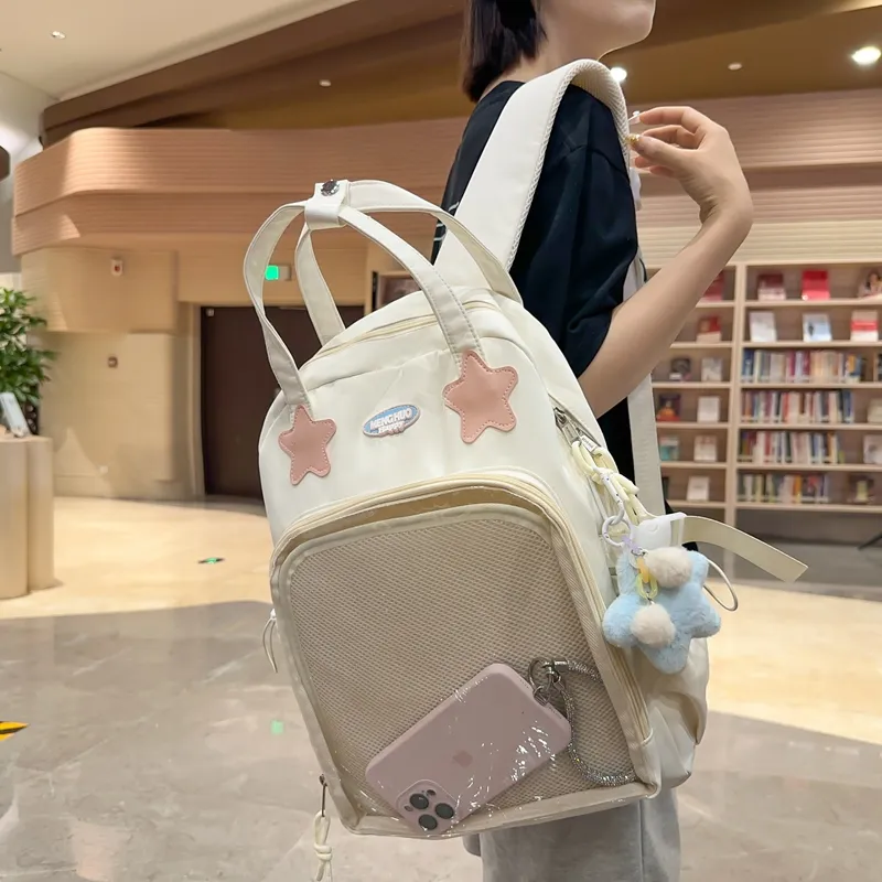 Debecca Cotton Carry Backpack Women's Multicolor-4