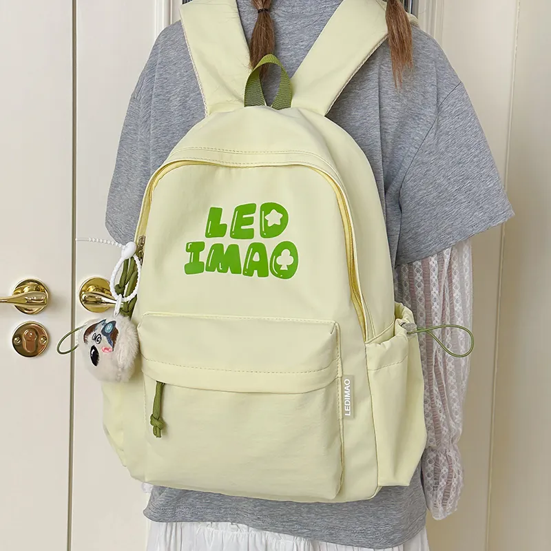 Debecca Polyester Backpack Unisex Multicolor-18